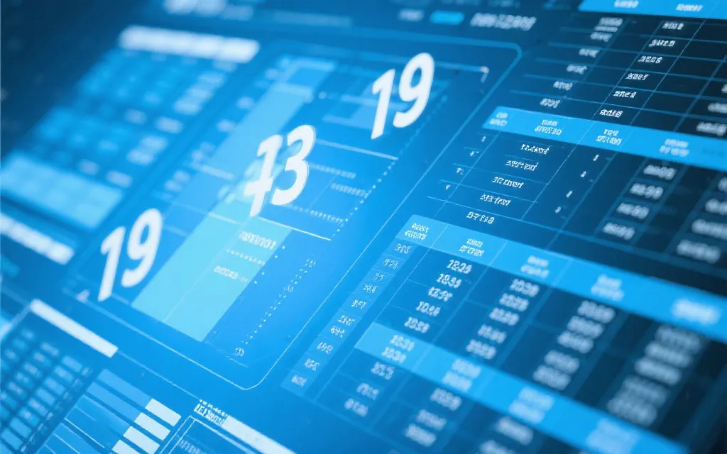 数据结构化展示,页面布局清晰